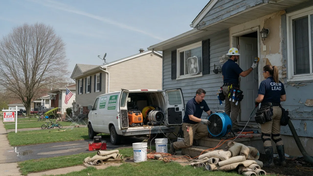 Flood Cleanup in Feeding Hills, MA near me